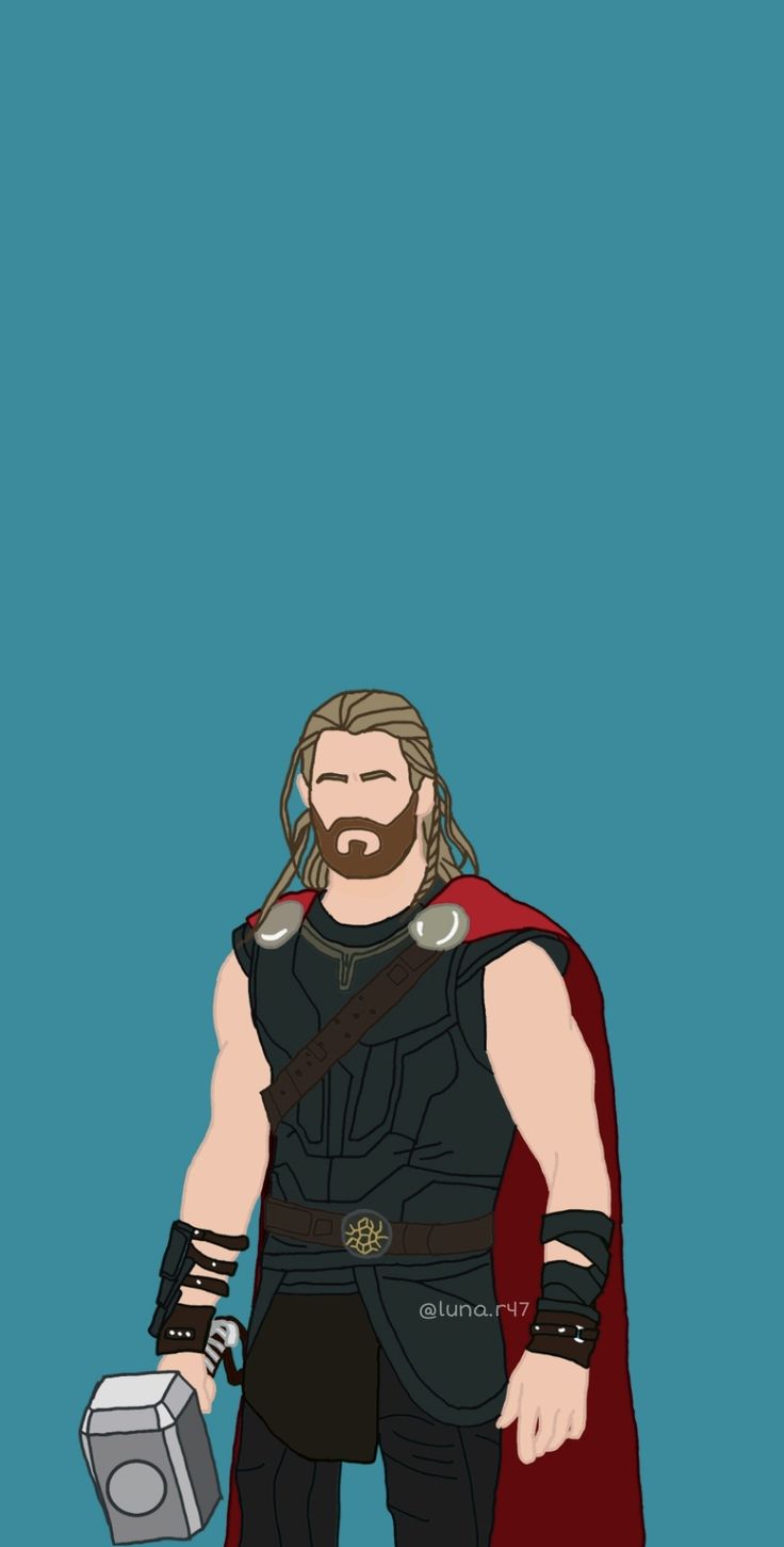 Thor aesthetic wallpaper art drawing Thor Cartoon Wallpaper, Thor Animated Wallpaper, Marvel Thor Wallpaper, Thor Wallpaper Aesthetic, Thor Animated, Thor Painting, Thor Cartoon, Thor Aesthetic, Thor Artwork