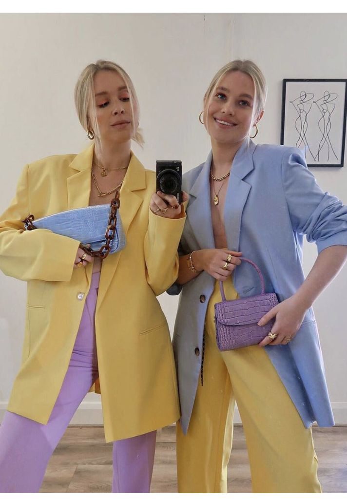 Mode Pastel, Color Blocking Outfits, Pastel Outfit, Pastel Fashion, Colourful Outfits, Mode Inspiration, Office Outfits, Outfits Casuales, Primavera Estate