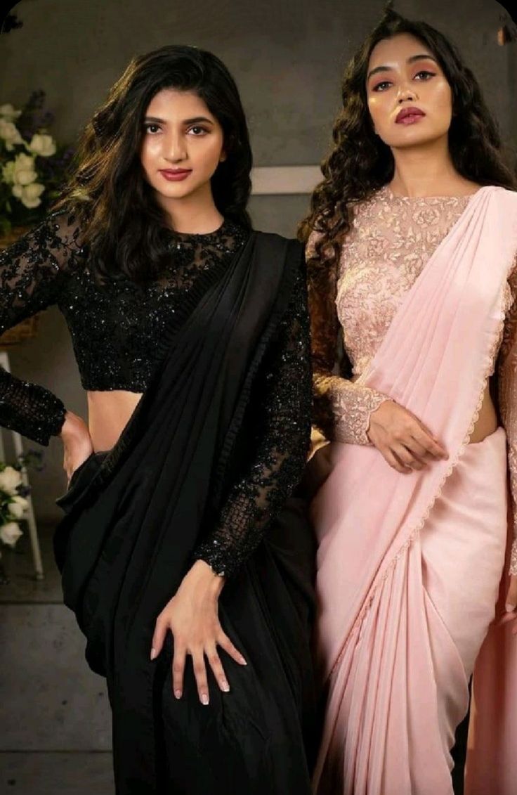 Sarees For Girls, Saree Wearing Styles, Mode Turban, Indian Saree Blouses Designs, Indian Fashion Saree, Saree Designs Party Wear, Designer Saree Blouse Patterns, Saree Blouse Designs Latest, Indian Bridal Fashion