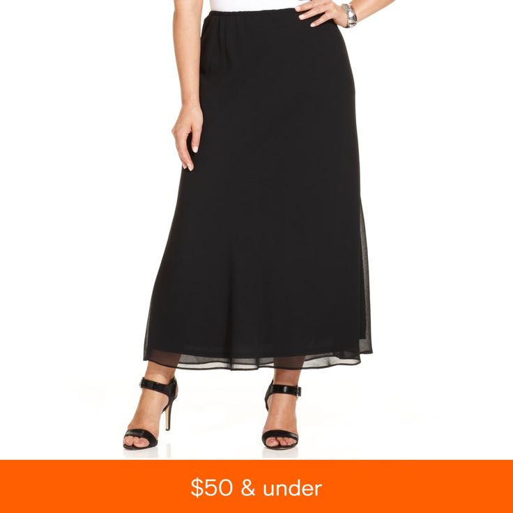 in stock Elegant Flowy Black Skirt, Elegant Chiffon Skirt, Elegant Black Chiffon Skirt, Elegant Black Chiffon Maxi Skirt, Elegant Black Maxi Skirt For Spring, Black Chiffon Relaxed Skirt, Black Relaxed Chiffon Skirt, Black Chiffon Skirted Bottoms, Black Chiffon Maxi Skirt For Evening