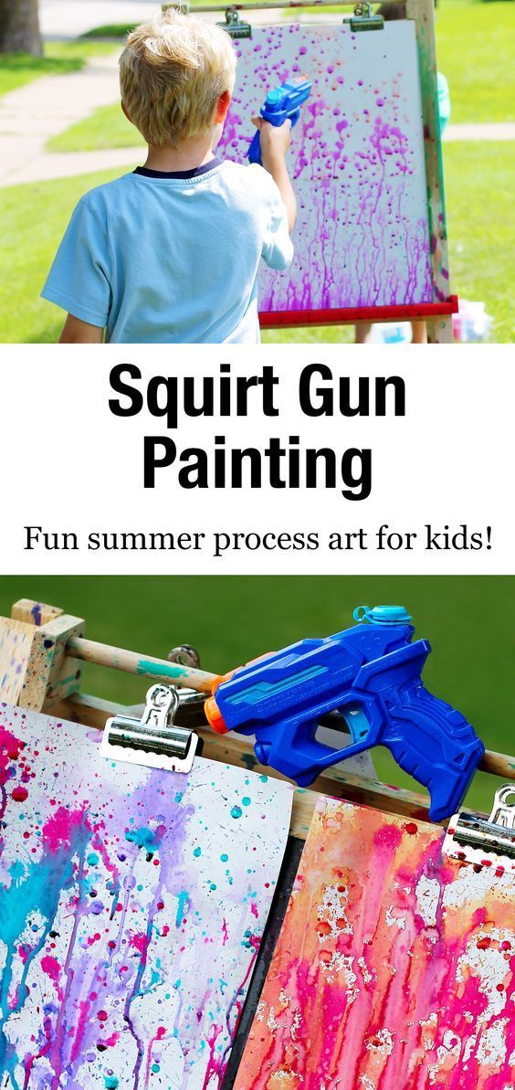 Outdoor Kids Crafts Summer, Summertime Kids Activities, Outside Painting For Kids, Crafts For Summer For Kids, Summer Time Kids Activities, Summer Time Fun For Kids, Dollar Store Summer Fun For Kids, Fun Summer Projects For Kids, Kids Summer Learning Activities