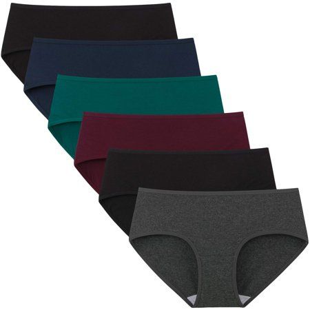 Innersy Women's underwear packs are just what you need to help you stay comfy and refresh all day long. These hipster underwear for women are made of cotton spandex fabric for more breathable fit and ensure you are fully covered. 100% double layered cotton crotch brings more breathability for your private area. Thin flat stretchy waistband provides a stylish look and offer smooth appearance for no show purpose. As always, our women's hipster panties are tag-free to keep you away from skin irrita My Knee Hurts, Cheap Designer Bags, Dark Vintage, Period Panties, New Bra, French Grey, Low Rise Jeans, Model Pictures, 6 Packs