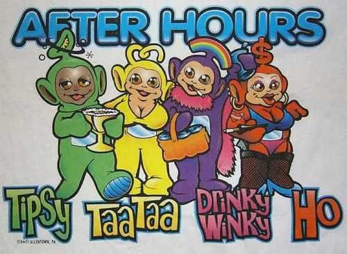 an advertisement for children's animated tv show called after hours, which is being advertised on