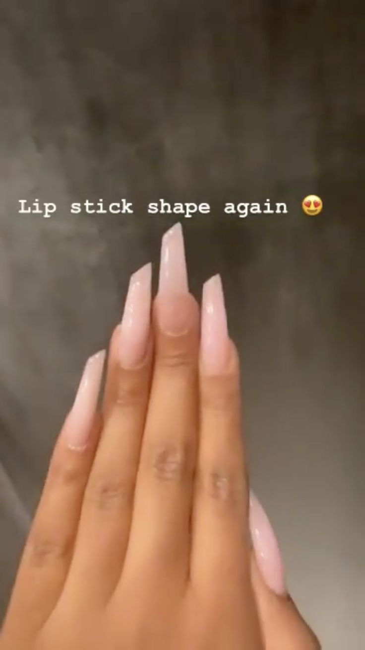 never knew i needed this until now. Lipstick Shaped Nails, Lipstick Nails Shape, Nails Shape, Lipstick Nails, Acrylic Nail Shapes, Black Acrylic Nails, New Template, Shaped Nails, Grunge Nails