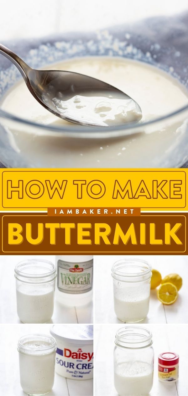 how to make buttermilk with lemons and yogurt