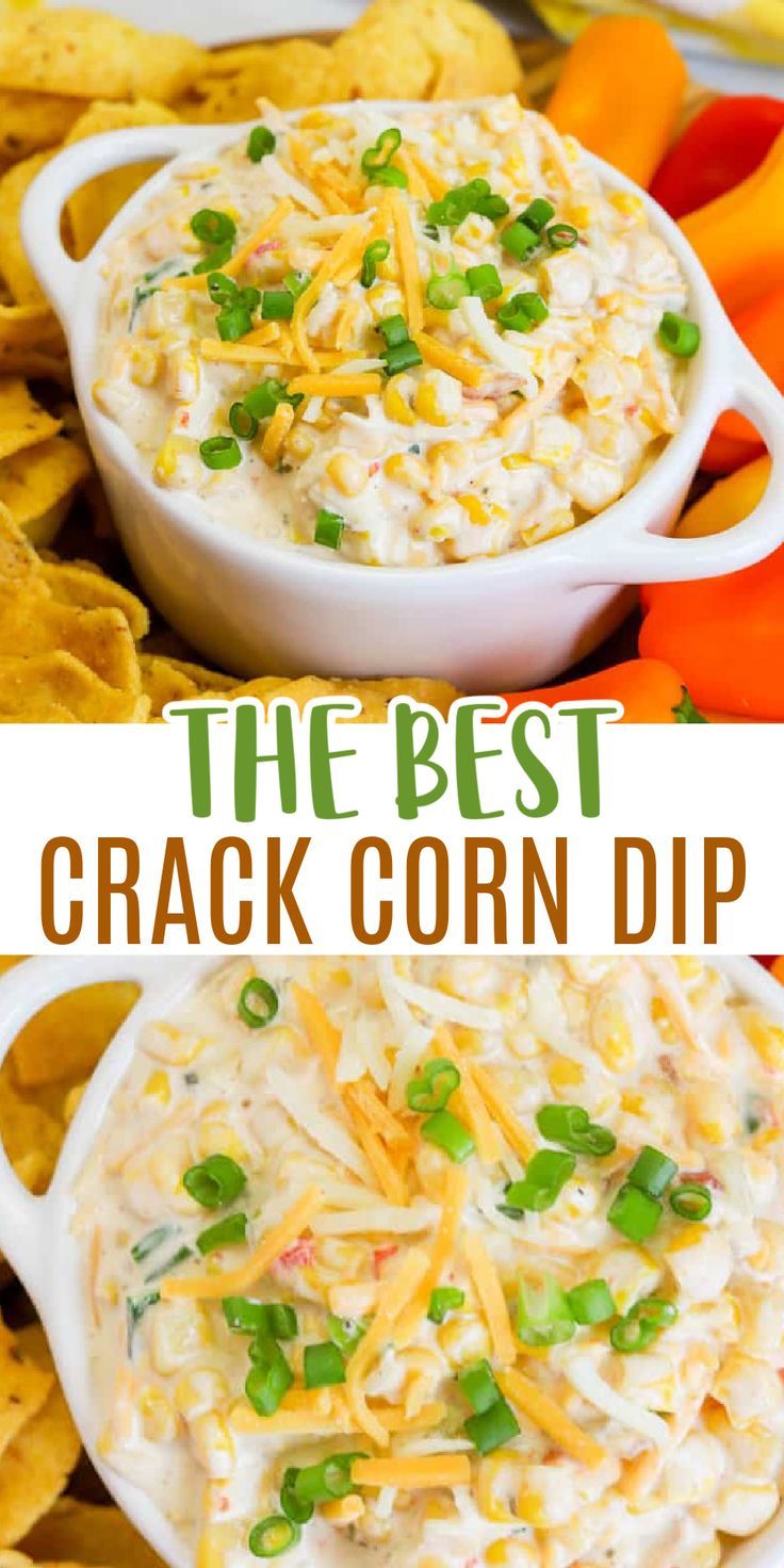 the best crock corn dip recipe is made with only three ingredients and it's so easy to make