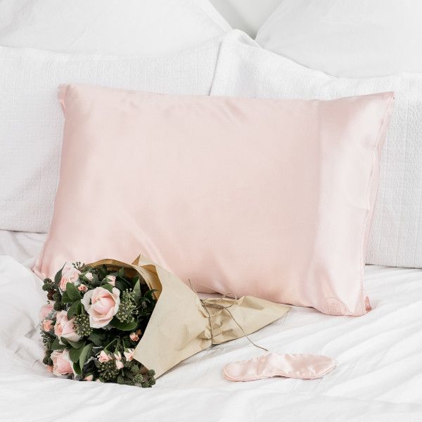 Silk Pillowcase (various colours) Bedroom Suites, Satin Pillow, Sanctuary Bedroom, Silk Pillow, Silk Pillowcase, Everything Pink, Lounge Room, Bedroom Suite, Bedroom Inspo