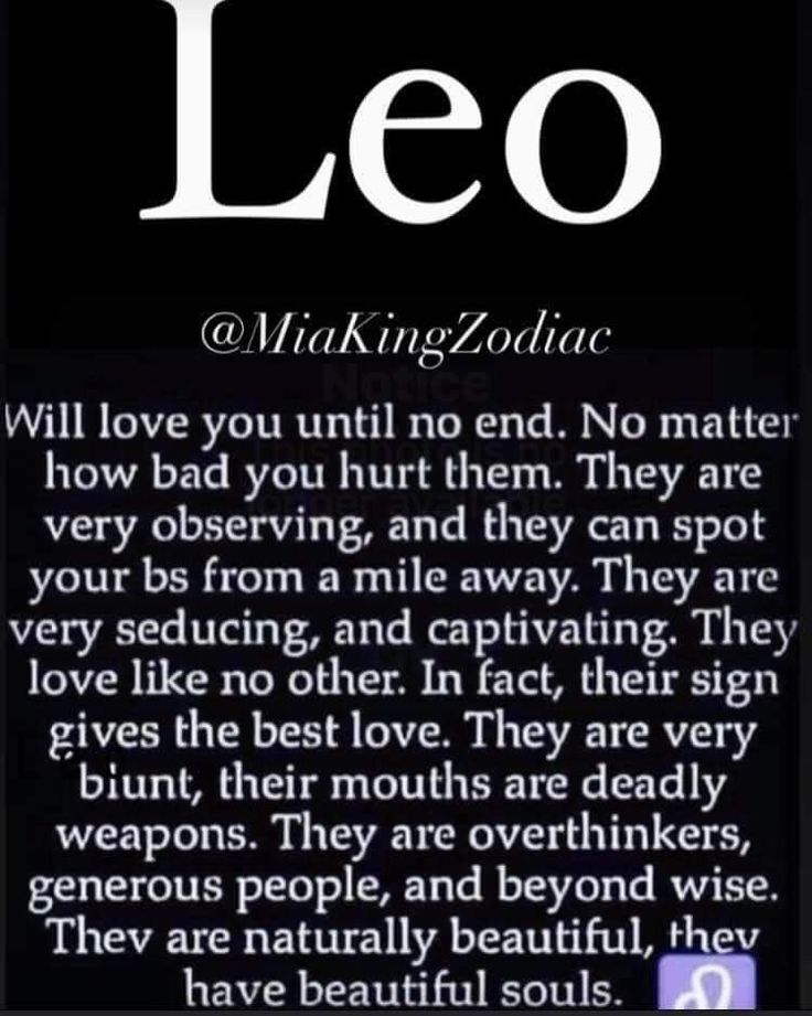 an image of leo zodiac sign on the back of a cell phone with text above it