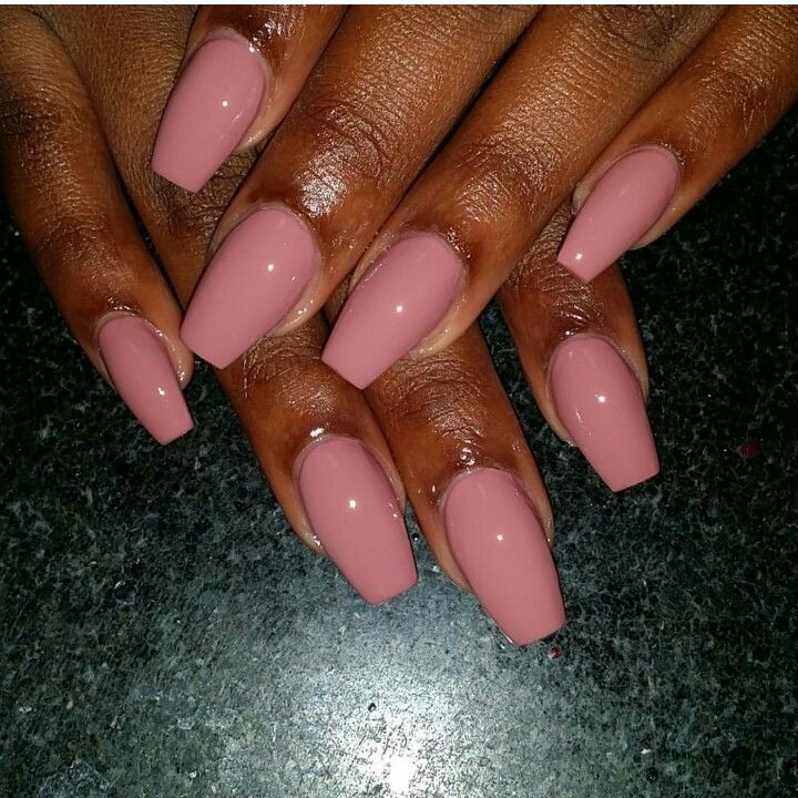 Solid Color Nails Natural, Dark Skin Nail Polish, Work Nails, Short Nail Designs, Pink Acrylic Nails, Neutral Nails, Girls Nails, Dipped Nails, Classy Nails