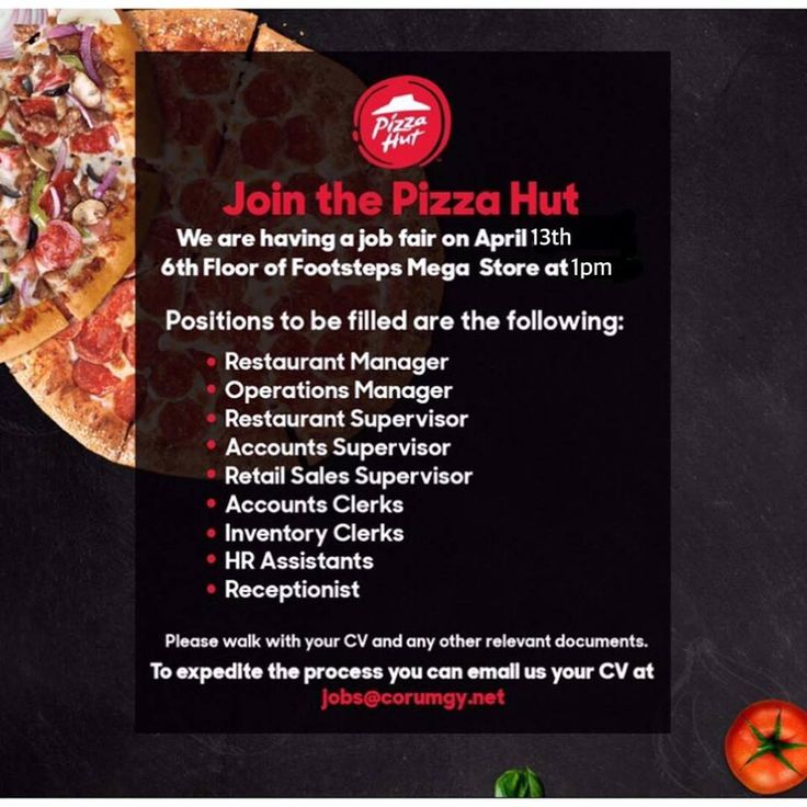 the pizza hut is open for business and customers to enjoy their own pizzas on offer