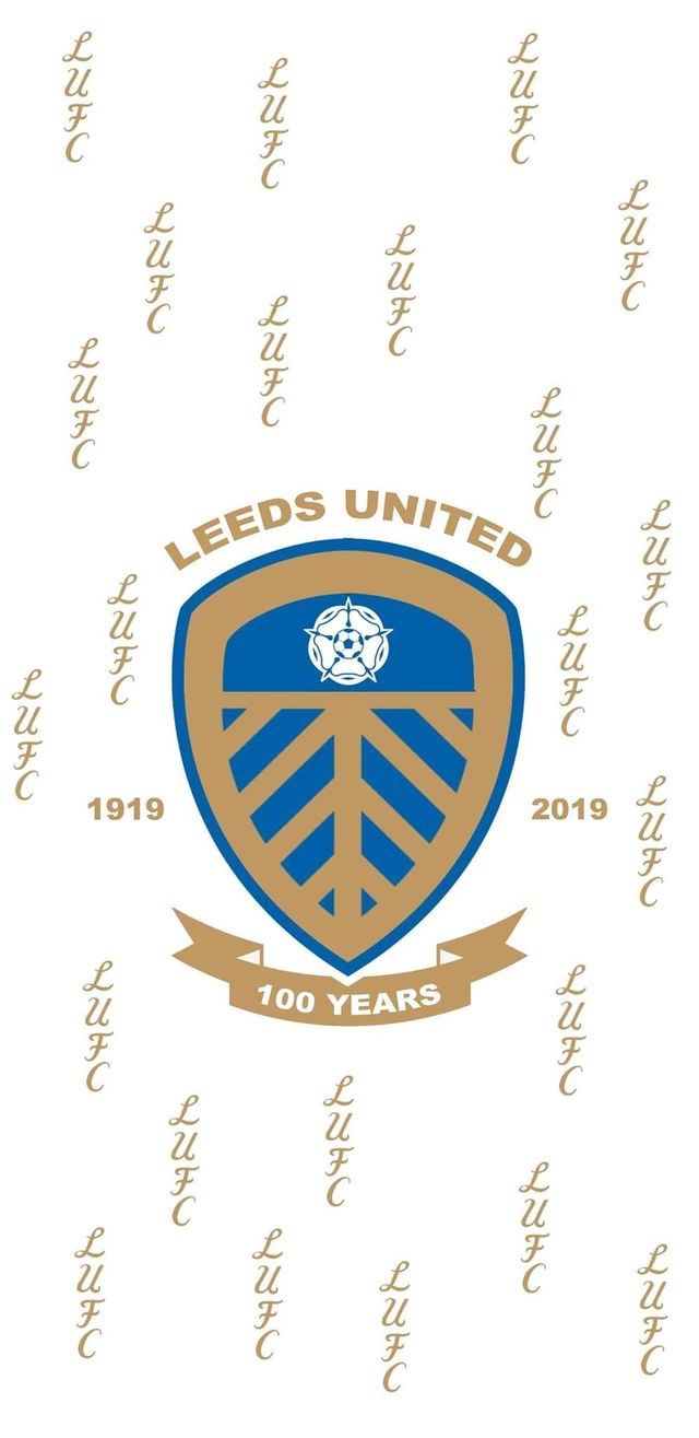 the logo for led's united, which has been changed to blue and gold