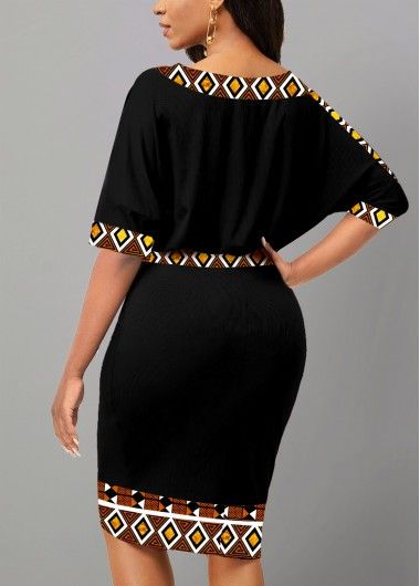 Black Boat, 2piece Outfits, African Print Dress Ankara, Short African Dresses, Best African Dresses, Dinner Dress Classy, Cute Dress Outfits, Bodycon Dress With Sleeves, African Print Dress