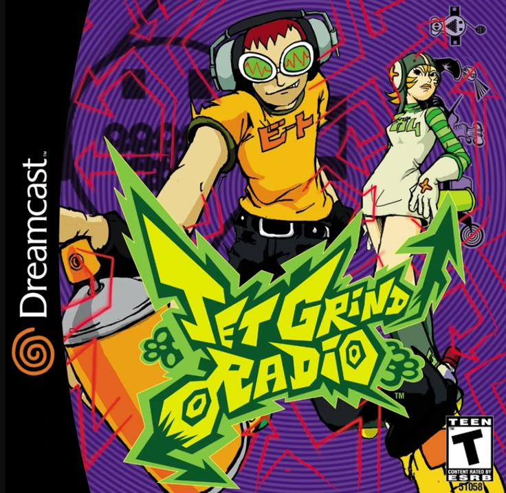 an image of the game cover for f - grind radio