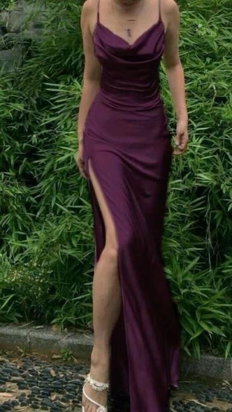 Dark Purple Dresses, Mermaid Prom Dresses Lace, Spaghetti Strap Prom Dress, 파티 드레스, Purple Prom Dress, Floor Length Prom Dresses, Satin Evening Dresses, Sequin Prom Dresses, Prom Dress Inspiration