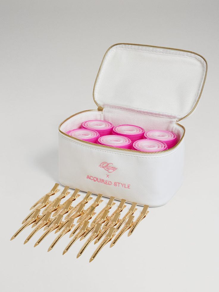 Hair Roller Set, Acquired Style, Voluminous Blowout, Velcro Hair Rollers, Blowout Brush, Salon Blowout, Velcro Rollers, Hair Roller, Luxy Hair