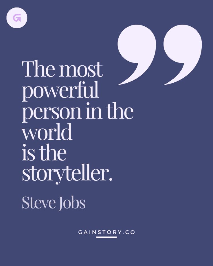 "The most powerful person in the world is the storyteller." – Steve Jobs Storytelling Quotes, Happily Ever After Starts Here, Create Change, Instagram Page, Steve Jobs, Happily Ever After, Personal Branding, Ever After, Content Marketing