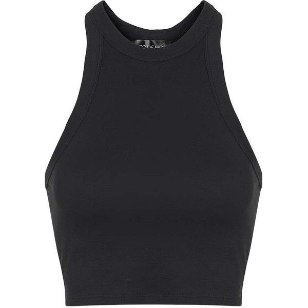 TopShop '90s Racer Vest (98 NOK) ❤ liked on Polyvore featuring tops, crop top, shirts, tank tops, black, black tank, black crop top, black crop tank and racer back tank Black Vest Top Outfit, Vest Top Outfits, Tank Top Over Shirt, Tank Tops Black, Crop Tops Shirts, Black Waistcoat, Black Cropped Tank, Vest Crop Top, Black Crop Top Tank