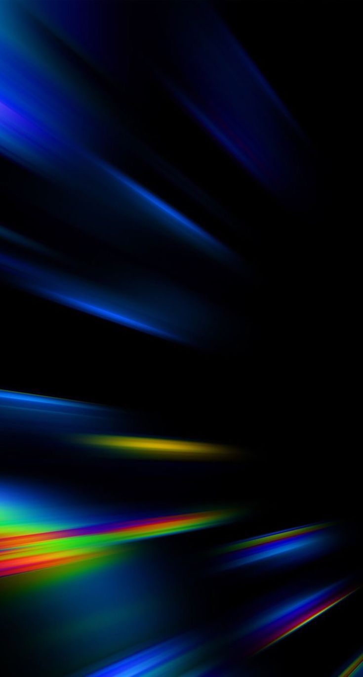 an abstract image of blue and yellow lines in the dark background with space for text