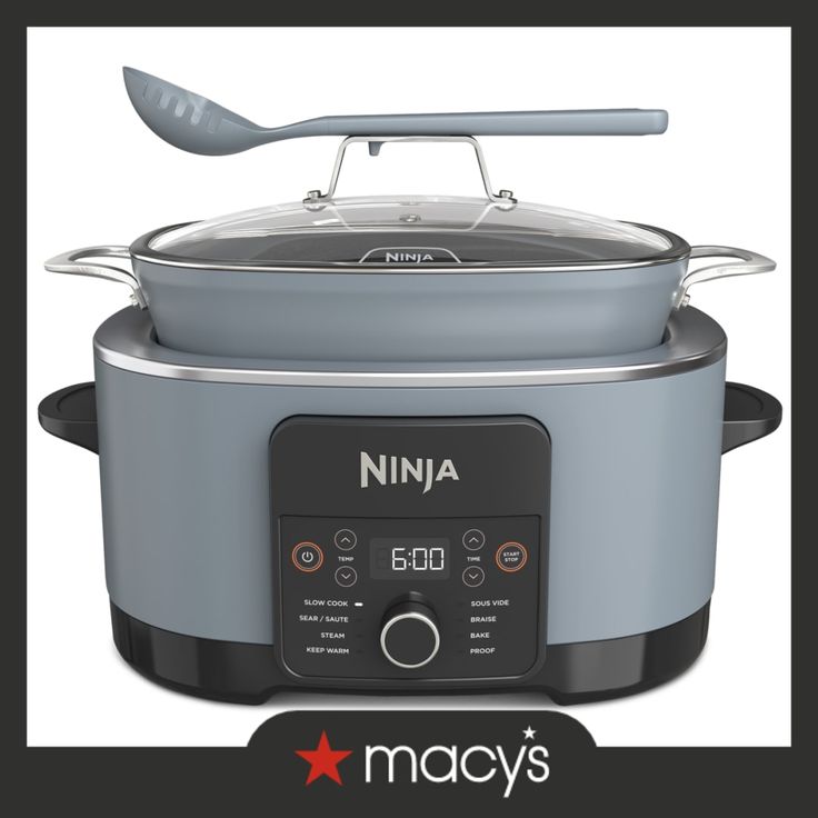 the ninja slow cooker is ready to be used for dinner and desserts, but it's not too hot