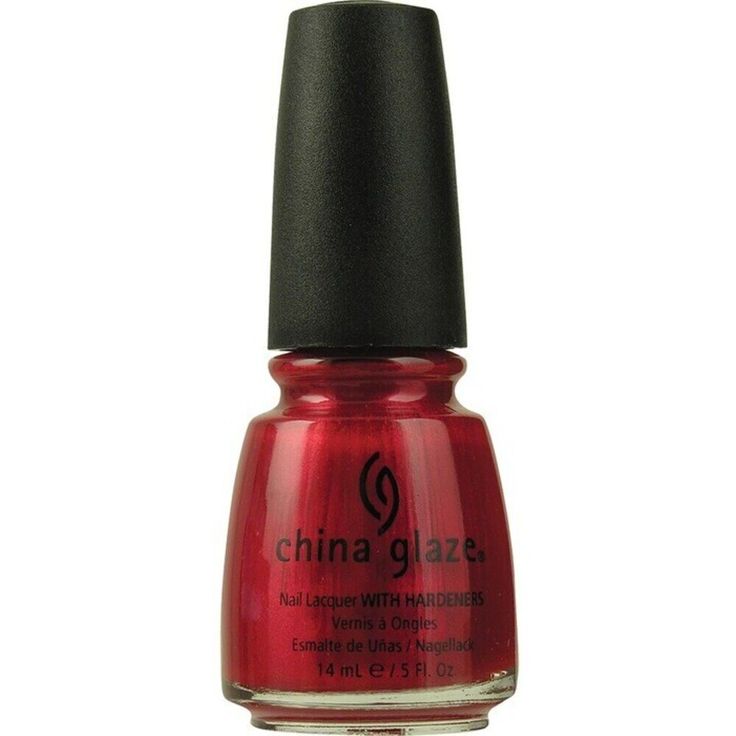 China Glaze Nail Lacquer - Red Pearl by China Glaze Strengthening Nail Polish, Nail Laquer, Glaze Nail Polish, China Glaze Nail Polish, Nail Hardener, China Clay, Red Pearl, Pearl Nails, Nail Growth