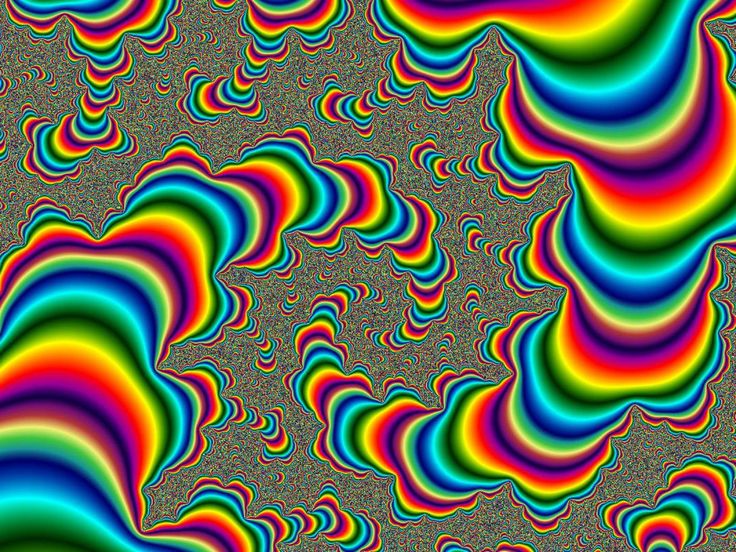 an abstract background with multicolored waves