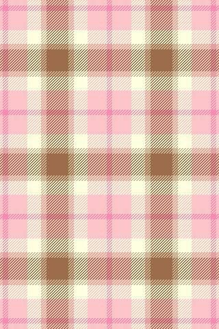 a pink and brown plaid pattern