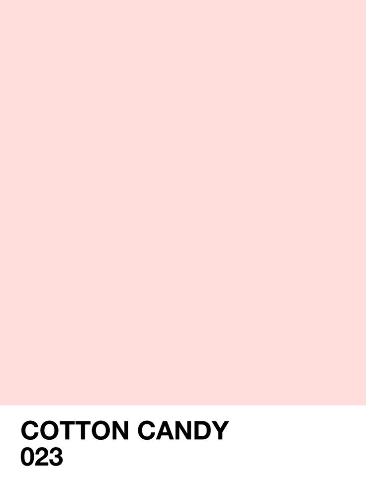 a pink background with the words cotton candy in black and white font on it's bottom corner