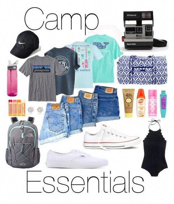 Summer Camp Outfits For Women, Camp Essentials For Girls Summer, Camping Outfits For Women Summer Lake, Summer Outfits Camp, Church Camp Outfits Summer, Camp Outfits Summer, Outfits For Camping, Camp Outfit Ideas, Summer Outfit Board