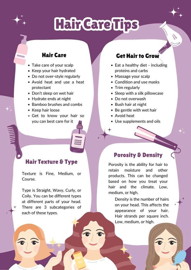 the benefits of hair care info sheet