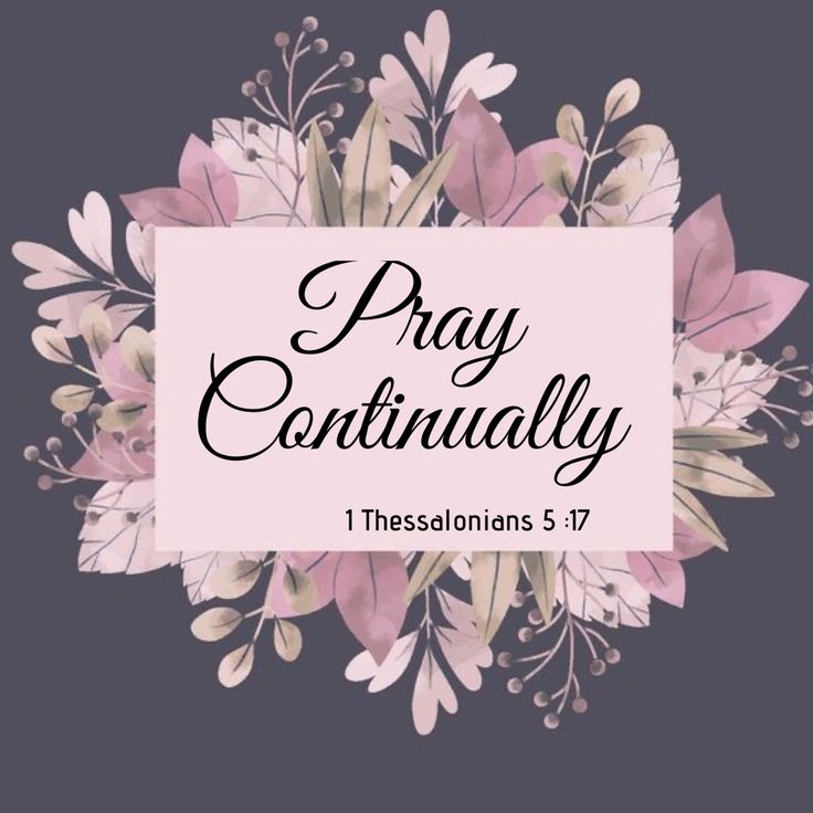 a pink and white floral arrangement with the words pray contindally