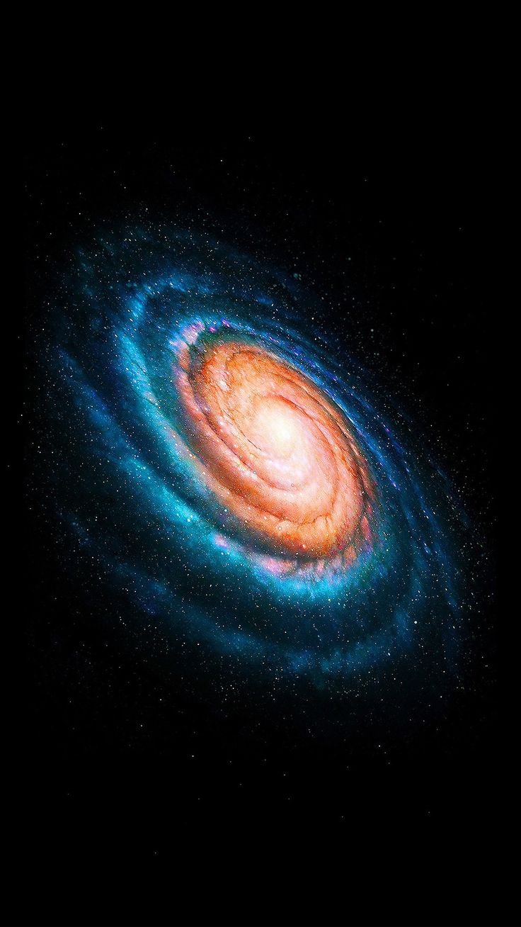 an artist's impression of two spiral galaxy like objects