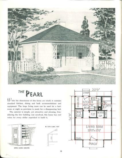 an old house is featured in the sears catalog