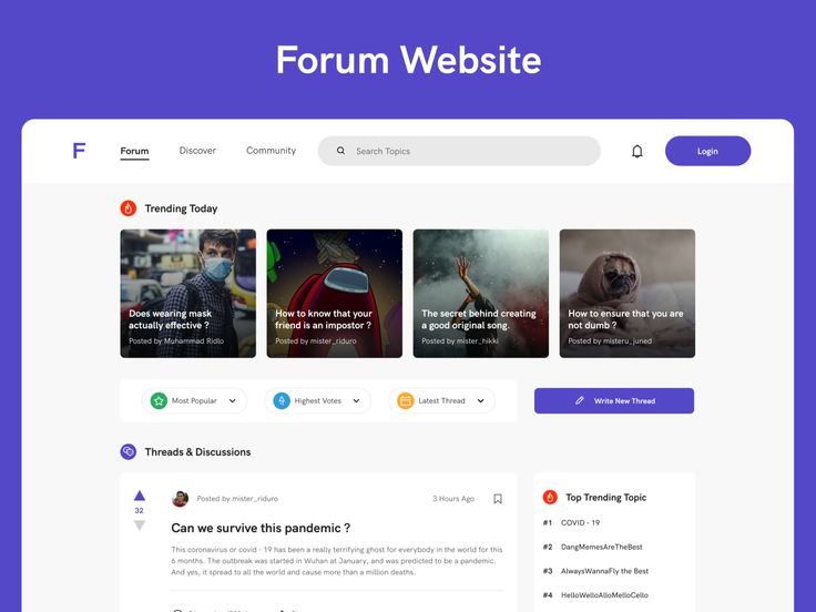 the formn website is displayed on a purple and blue background, with several screenshots