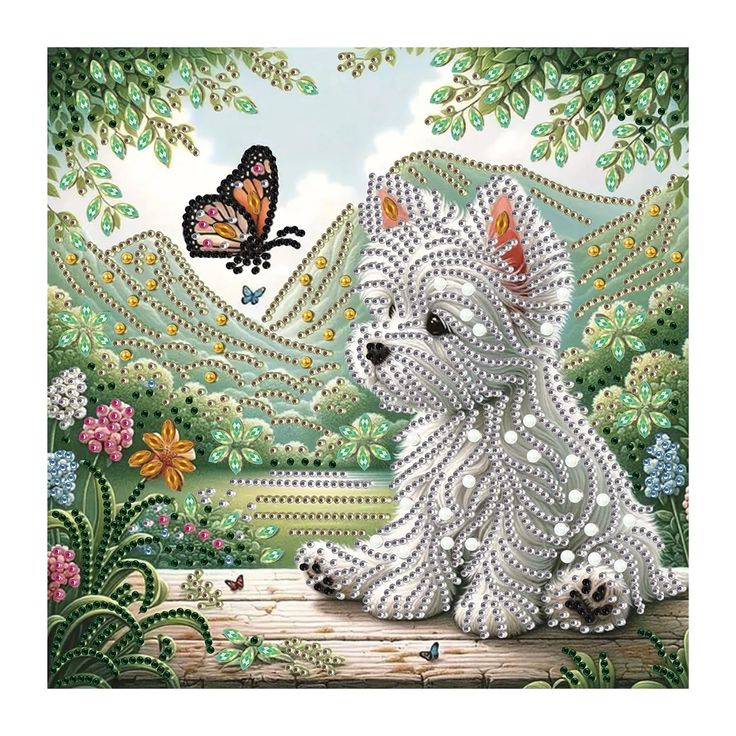 PRICES MAY VARY. SPECIAL SHAPE DRILL-Dog Diamond Art Painting Kits for Adults, Use the unique Crystal Rhinestone Diamond and the designed pattern to make a reasonable combination, This is a new type of special shape diamond, including circles, diamond-shaped columns and drop-shaped to realize the shining and vivid handmade crafts HIGH QUALITY CANVAS- Made of high-definition printing oil canvas, the special shape rhinestone diamond painting kits is eco-friendly, non-toxic and waterproof while providing soft texture and bright colors. definitely an ideal choice of wall decoration DECORATIONS AND GIFTS-Great for decorating different styles of living room, dining room, bedroom, office and entertainment venues. Diamond art kit is a great choice for gift giving, suitable for graduation ceremony, Diamond Art Painting Kits, Diamond Art Kits, Pencil Artwork, Colored Pencil Artwork, Diamond Art Painting, Diamond Painting Kits, Oil Canvas, Graduation Ceremony, Art Kits