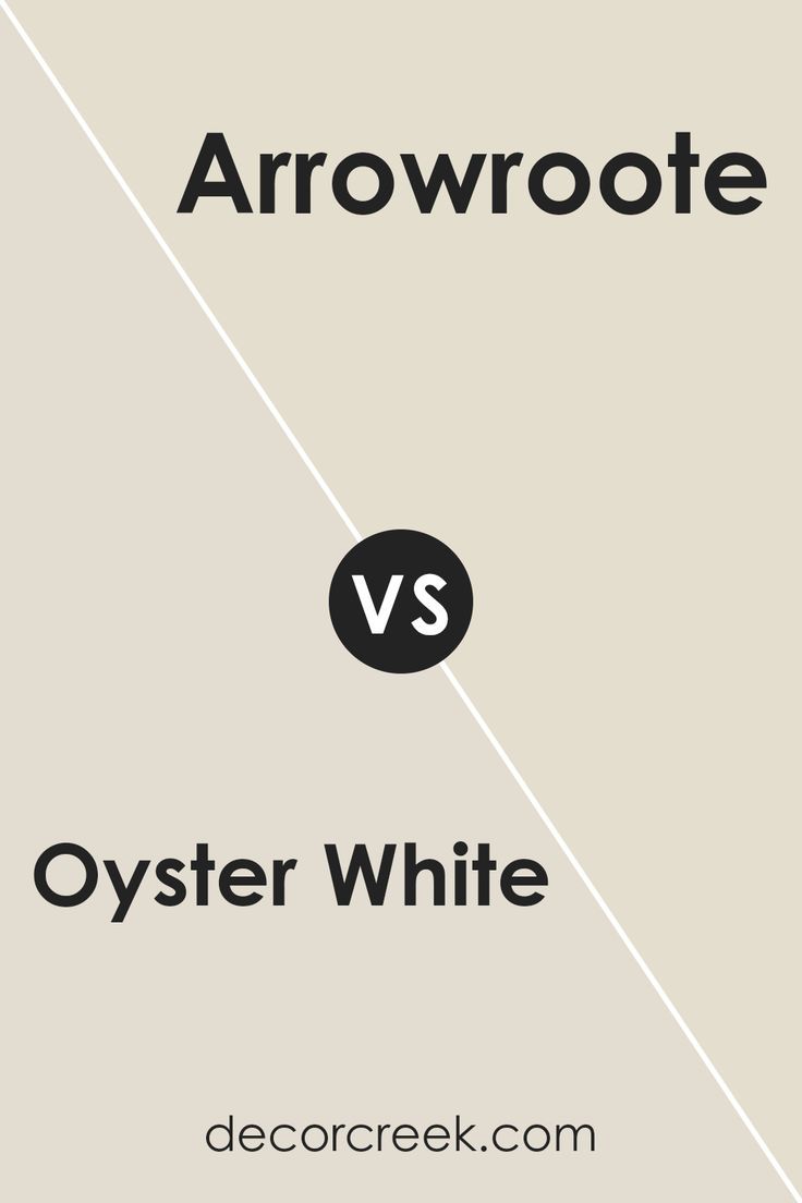 Oyster White SW 7637 by Sherwin Williams vs Arrowroote SW 9502 by Sherwin Williams Arrowroot Sherwin Williams, Favorite Paint Colors, Sherwin Williams, Coordinating Colors, Accent Colors, Paint Colors, House Plans, White, Color