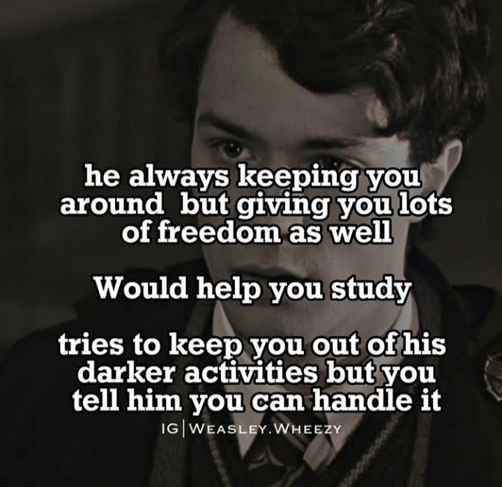 an image of a man with a quote on it that says, he always keeping you around but giving you lots of freedom as well