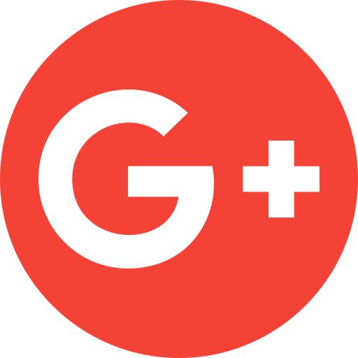 a red circle with the letter g and a white cross in it's center