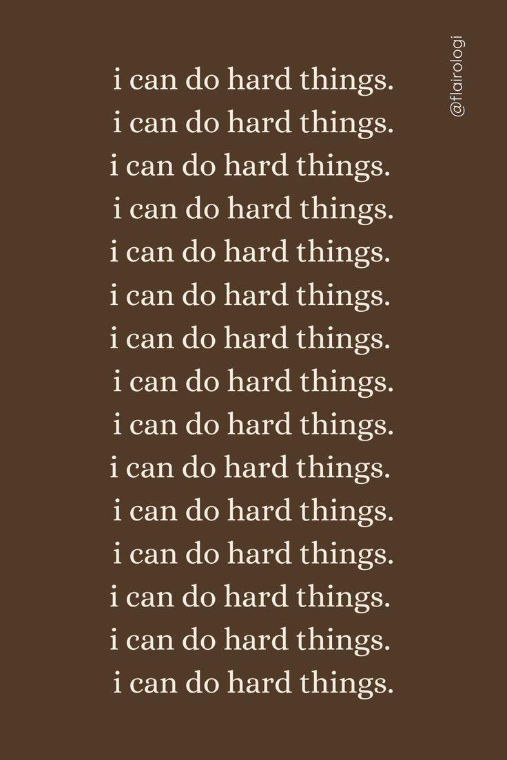 yes i can-flairologi You Can Do Great Things, Affirmations Phone Wallpaper, 75 Hard Vision Board, You Can Do Hard Things Wallpaper, I Can Do It Affirmations, 75 Hard Motivational Quotes, Choose Your Hard Wallpaper, Hard Work Affirmations, 75 Hard Quotes