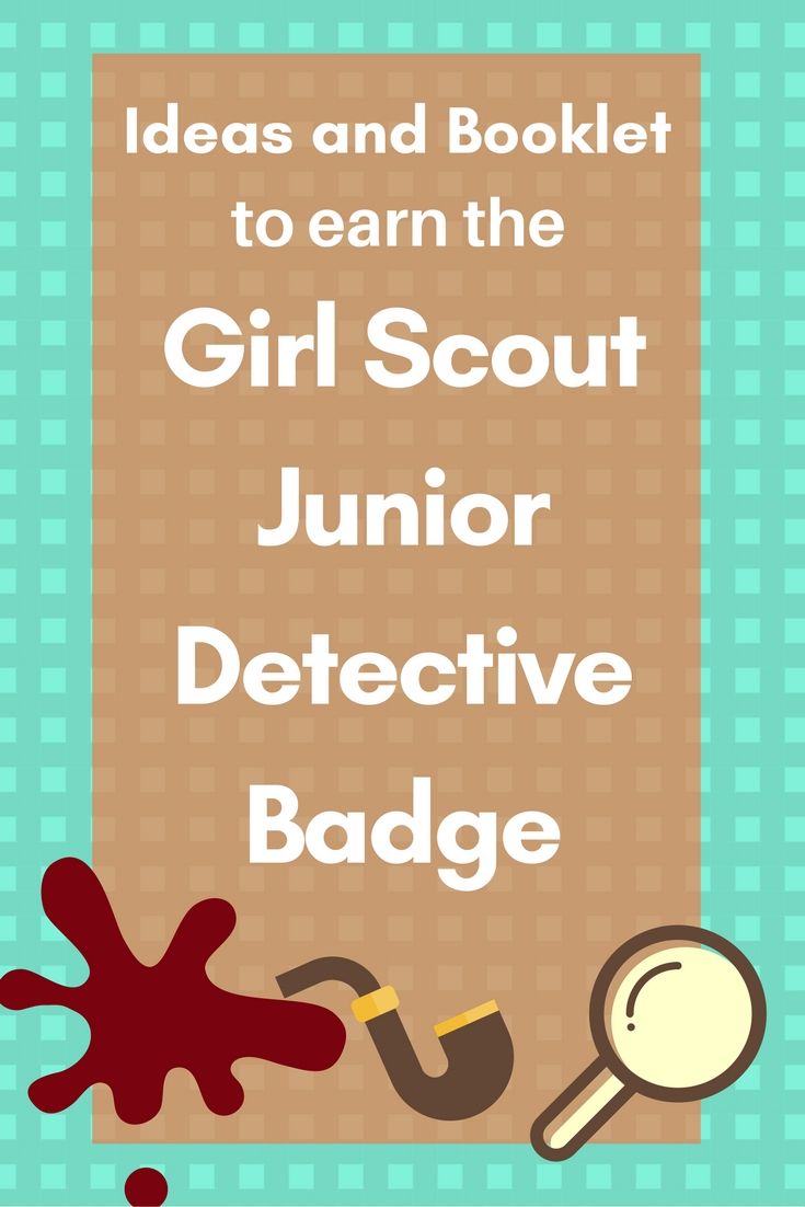 Junior Detective Badge, Junior Girl Scouts Activities, Spy Camp, Junior Badges, Junior Girl Scout Badges, Detective Badge, Girl Scout Meeting Ideas, Junior Detective, Bridging Ceremony