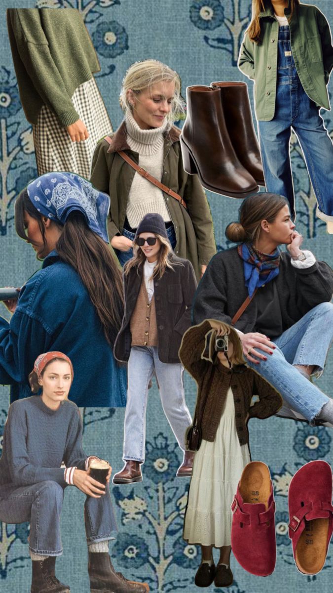 I’m revamping my closet this fall and this collage is the vibe im going for. Cozy, pops of color, simple, classic Western Denim Shirt, The Vibe, Outfit Inspo Fall, Mom Outfits, Fall 2024, Winter Looks, Fall Winter Outfits, Cute Casual Outfits, Denim Shirt