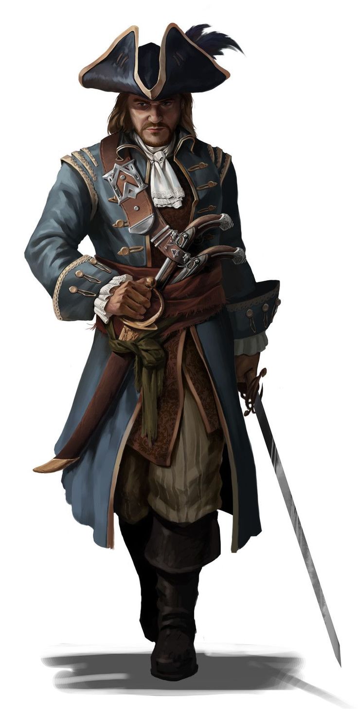 an image of a man in pirate costume