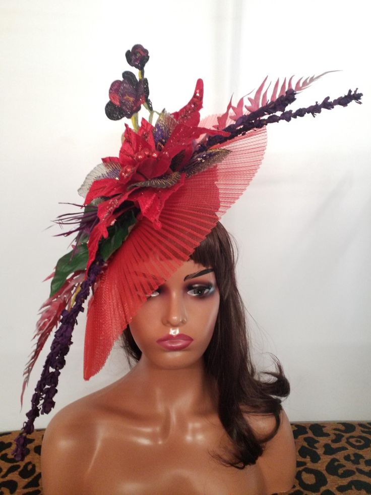 Stunning headpiece for that special race day eg, Melbourne Cup, Kentucky Derby, Ascot race days or weddings... Melbourne Cup, Costume Hats, Race Day, Kentucky Derby, Costume Accessories, Headpiece, Kentucky, Derby, Melbourne