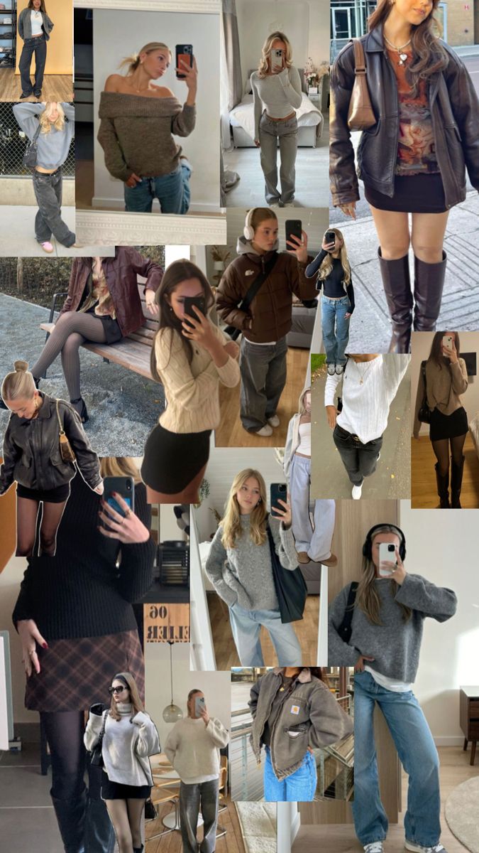 fall girl 2024 fall outfits ideas Fashion Career Aesthetic, Life Style Aesthetic, Fashion Boutique Interior, Teen Fall Outfits, Vintage Outfits Aesthetic, Fall Fashion Sweaters, Coquette Outfits, Fashion Capsule Wardrobe, Outfit Vintage