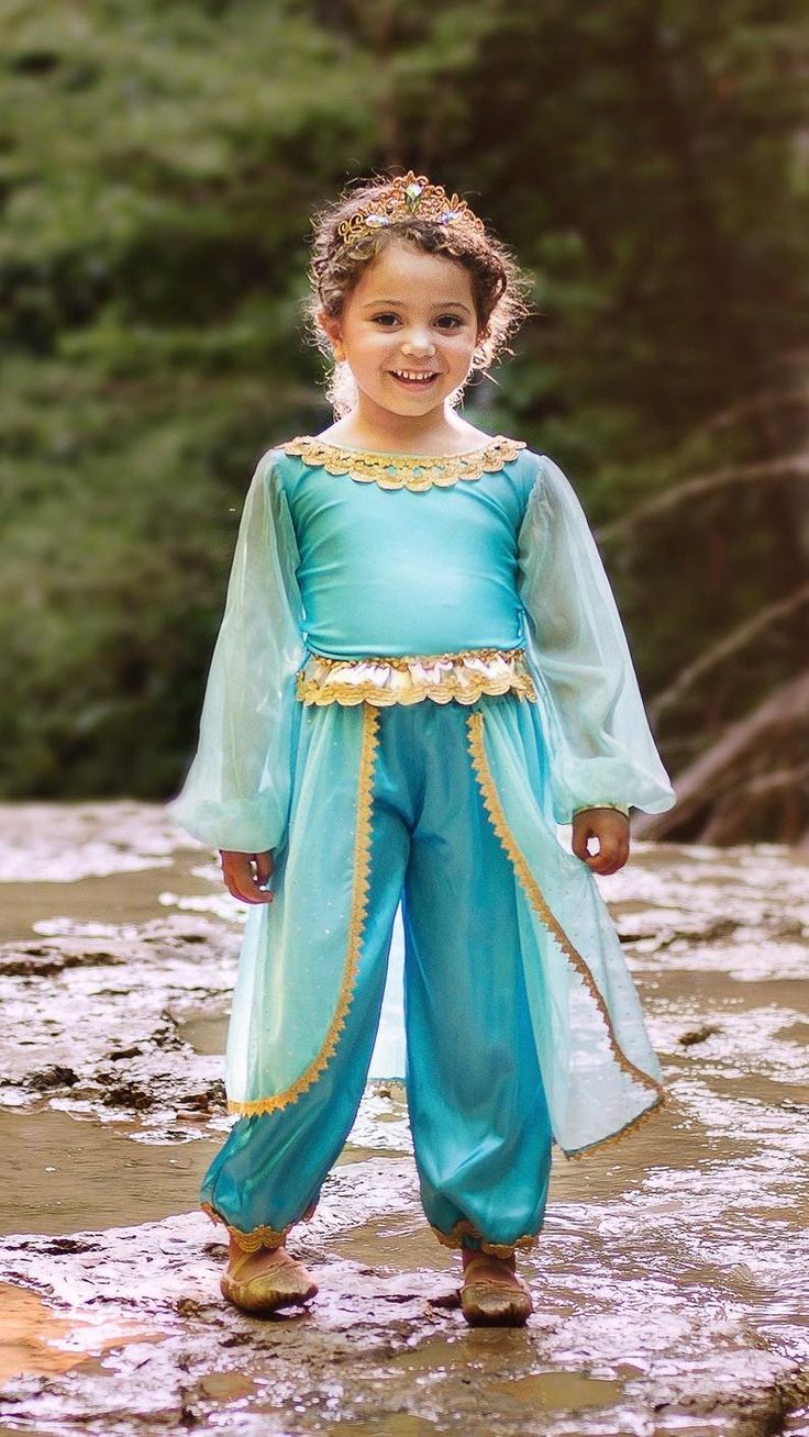 Princess Costume Princess Jasmine Inspired Girls Costume | Etsy ...