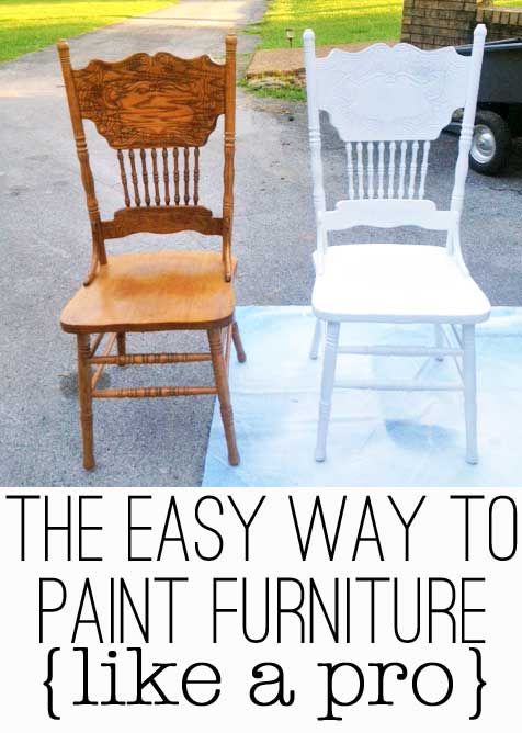 the easy way to paint furniture like a pro