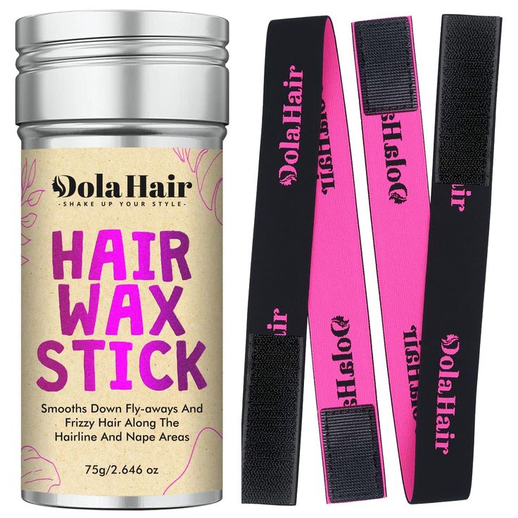 PRICES MAY VARY. Package includes: 2.7 Oz of hair wax stick, 2 Pcs Lace Melting Bands Dolahair wax stick provides amazing hold and provides a silky shine to hair, it's not greasy or oily at all. It can be used on natural hair of all types.You can creat a sleek bun or hair updo hairstyle for any occasion like prom, ballet dance Designed to Smooths down fly-aways and frizzy hair along the hairline and nape areas, create a sleek finished look for long/short hair, or design different hair bun hairst Long Short Hair, Hair Wax Stick, Man Bun Hairstyles, Pomade Style, Hair Bun Maker, Wax Stick, Bun Maker, Sleek Bun, Boo Basket