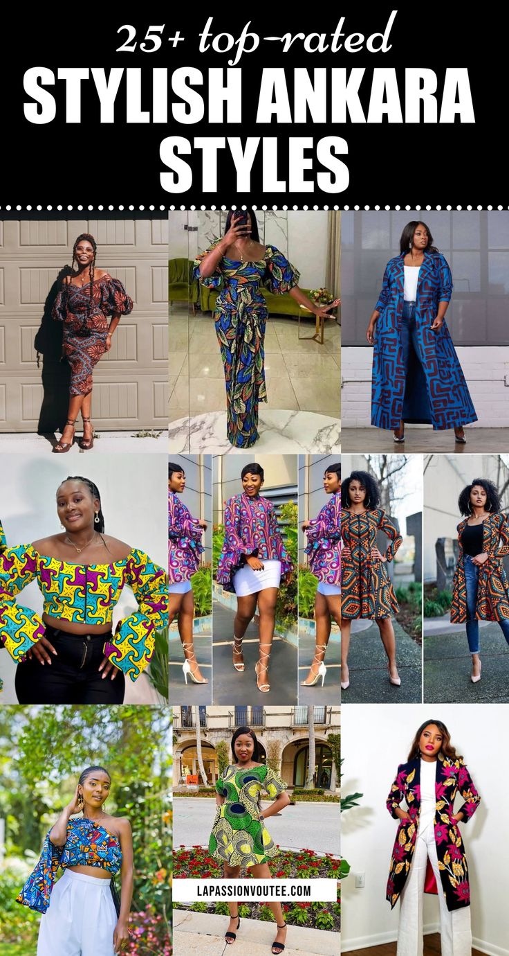 Ankara styles are super stylish clothes that lots of people love! With the cool patterns and designs, they look amazing and make you feel fabulous. Whether you're looking for something for your body type, or a new corporate outfit, there's an Ankara style just for you! These clothes are popular in Nigeria and come in different sizes so everyone can find their perfect fit. From simple skirts to fancy dresses, there's an Ankara style to suit every taste. Check out these beautiful dresses now! African Attire For Women Outfits, Simple Skirts, African Attire For Women, African Jumpsuit, Modern African Clothing, Corporate Outfit, Couples African Outfits, African Traditional Wear, African Blouses