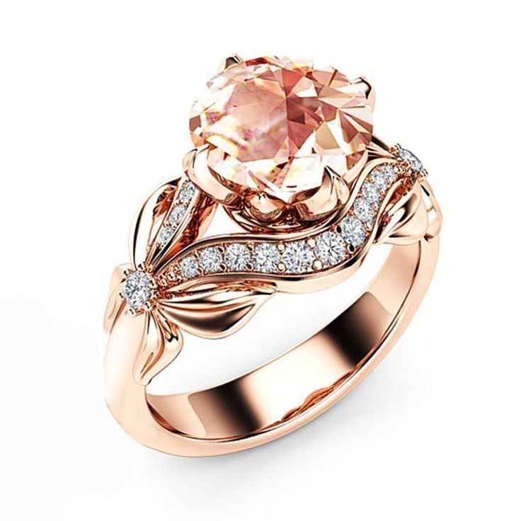 Big Round Champagne White Zircon Vintage Rings For Women, Evgg1511 Ring Size: 6 Stone: Cubic Zircon Metal/Material: Rose Gold Plated Brass Quality Material Attractive Packaging Other Available Ring Size: 6 7 8 9 Message Me For Any Query. Bundle Offer: 3 For $25, 5 For $35. Luxury Champagne, Glamour Vintage, Rose Gold Flower, Diamond Bows, Flower Crystal, Bow Ring, Rose Gold Engagement, Zircon Ring, Gold Flower