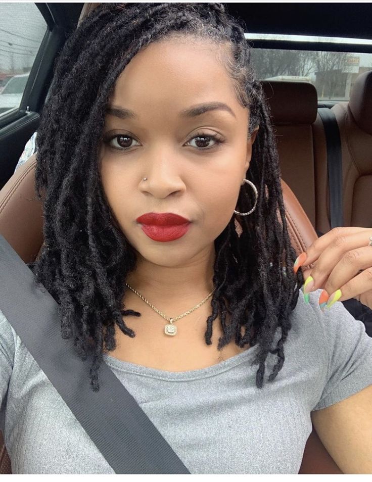 Trust the process and it will grow Dreads Styles For Women, Short Locs, Beautiful Dreadlocks, Short Locs Hairstyles, Faux Locs Hairstyles, Dreadlock Styles, Dreads Styles, Natural Hair Twists, Natural Hair Updo