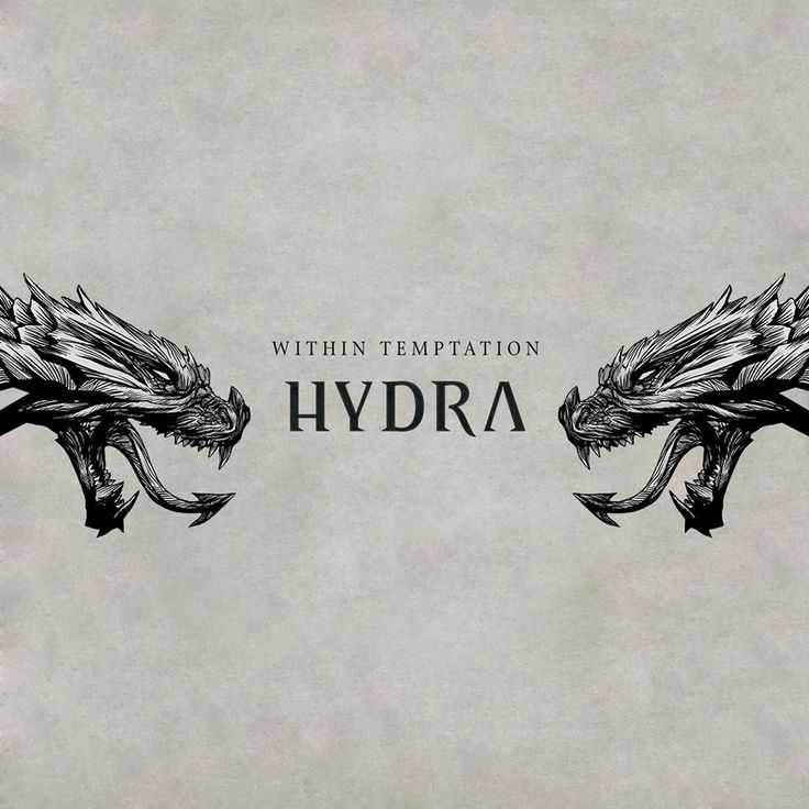 two black and white images with the words hydra written in front of them